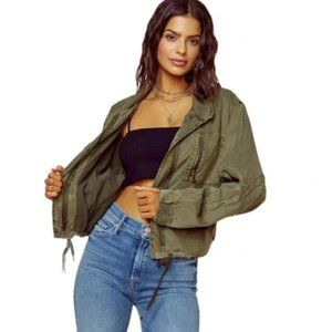 YFB YOUNG FABULOUS and BROKE CLARA ZIP JACKET